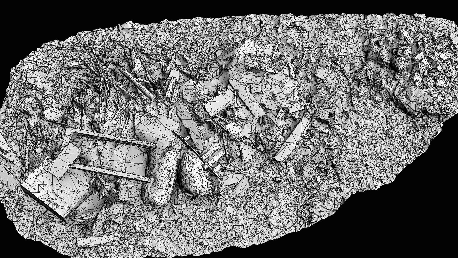 garbage pile mixed trash PBR photogrammetry Low-poly 3D model_7