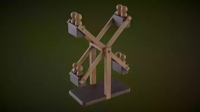 Wooden Ferris Wheel Toy