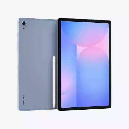 Samsung Galaxy Tab S10 FE Blue 3D model