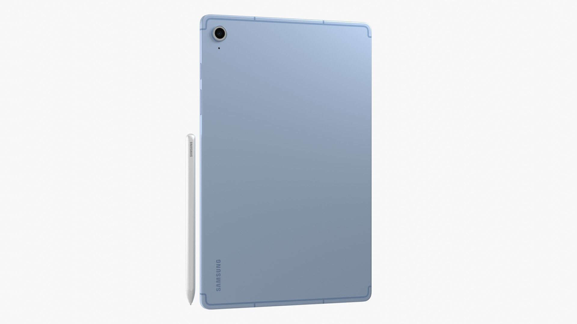 Samsung Galaxy Tab S10 FE Blue 3D model_10