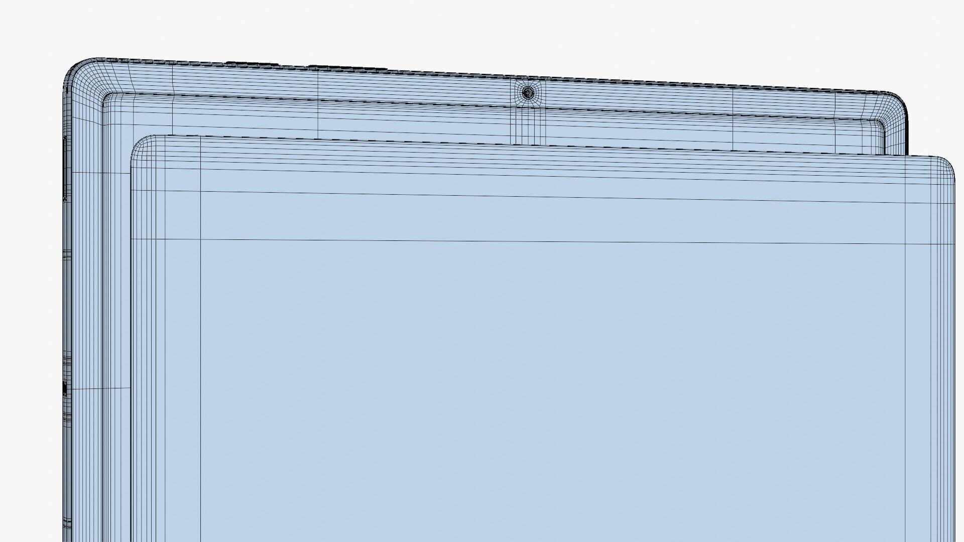 Samsung Galaxy Tab S10 FE Blue 3D model_16