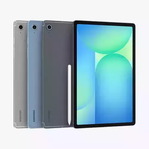 Samsung Galaxy Tab S10 FE 3D model