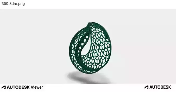 Orion Drop Pendant 3D print model