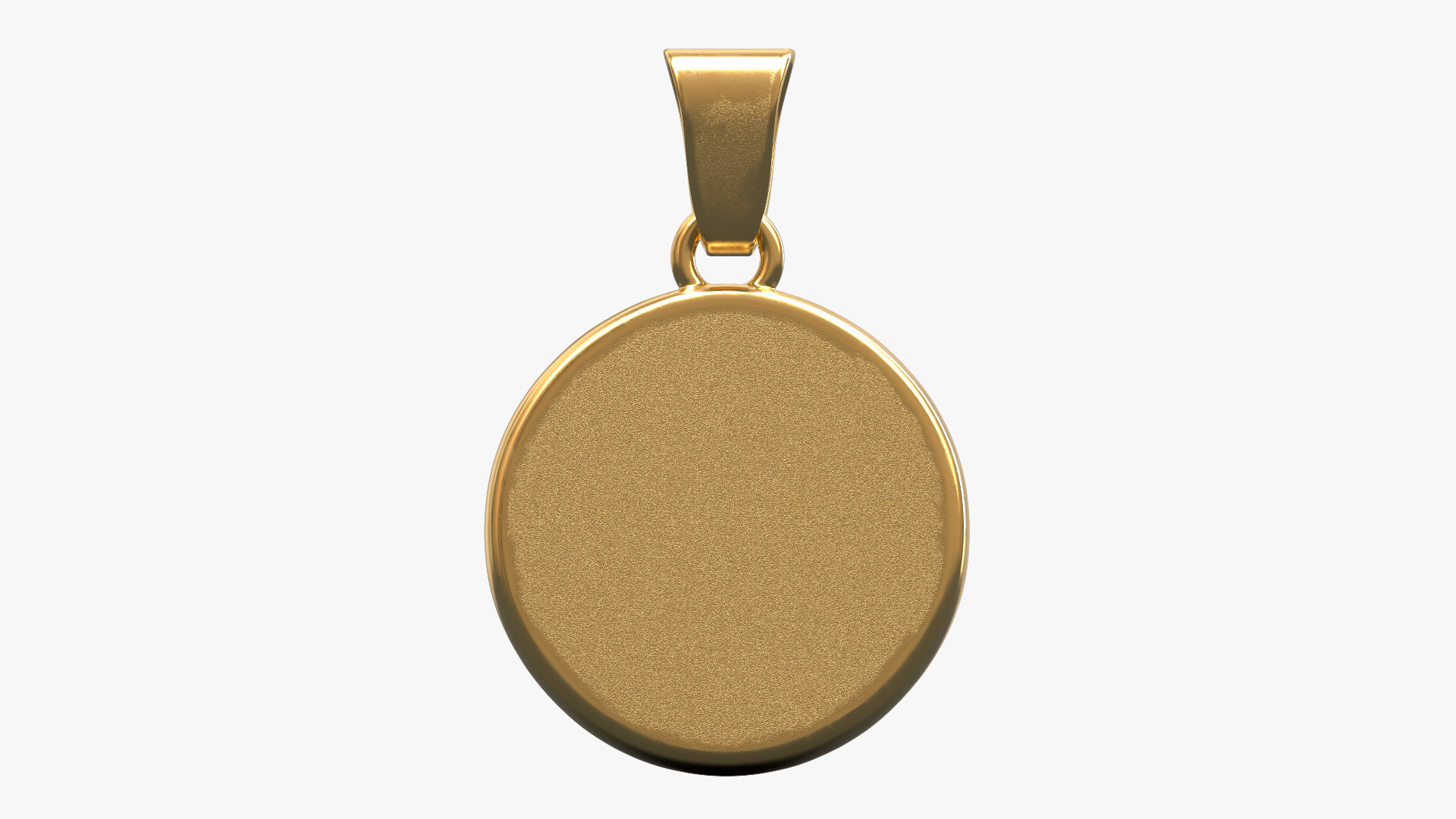 Virgin Mary Pendant 3D print model_7