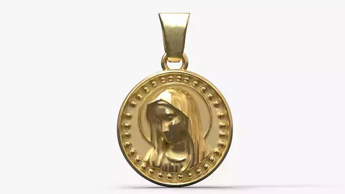 Virgin Mary Pendant