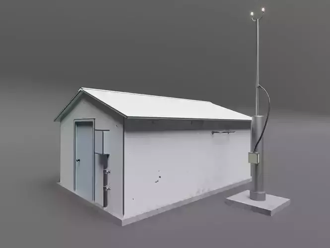 building06 Low-poly 3D model