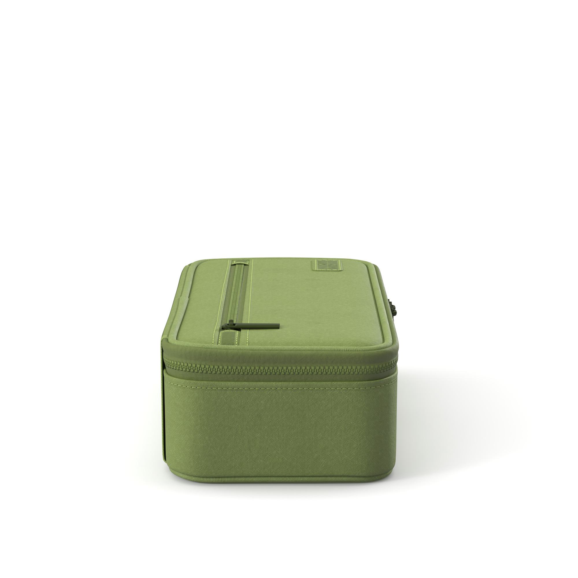 Pencil Pouch with Zipper Low-poly 3D model_4