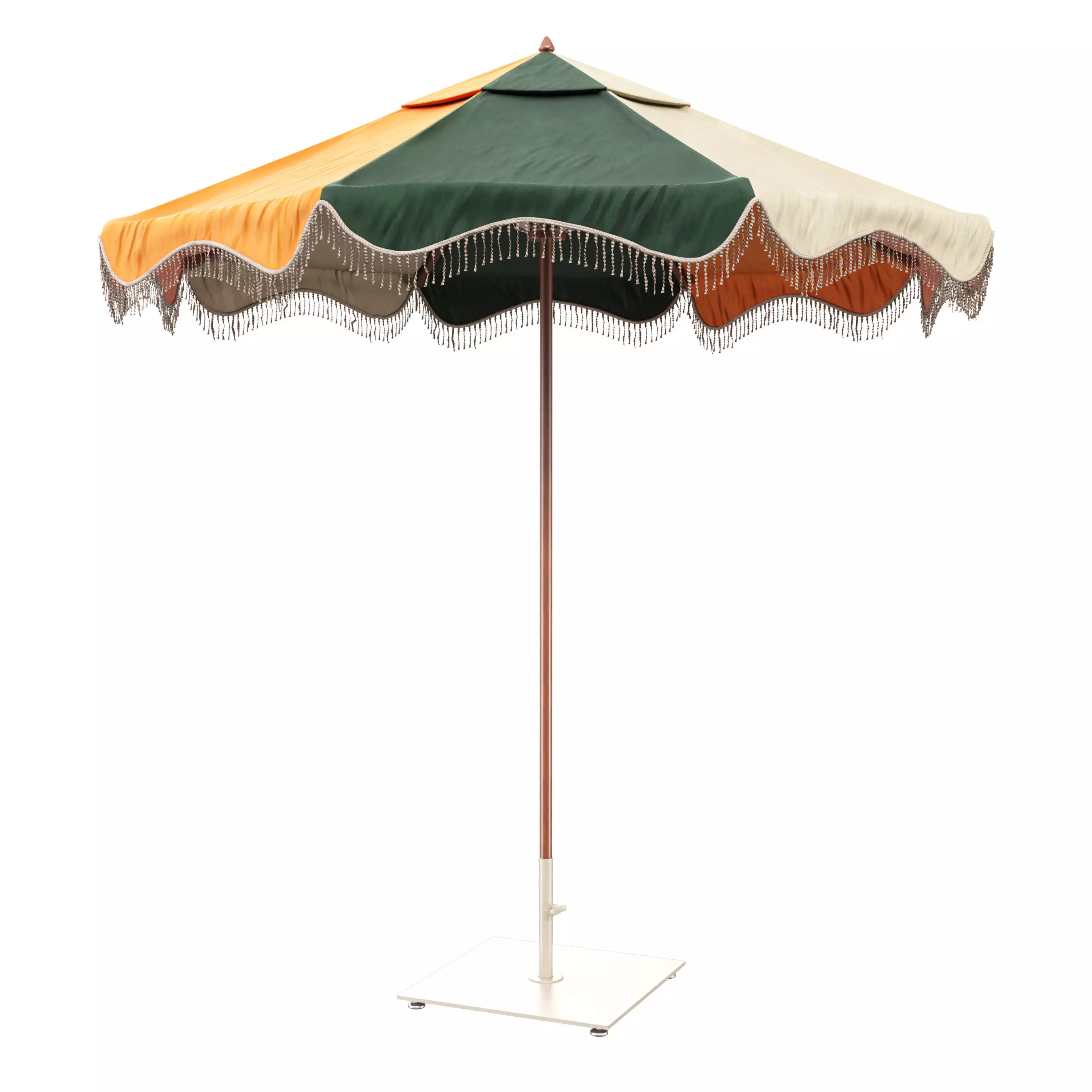 the market umbrella 70s cinque 3D model
