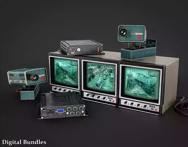 Digital Bundles 3D model