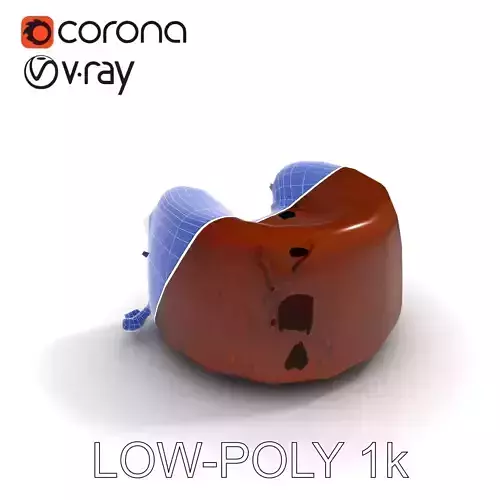 Chocolate Lava Cake Dessert model pack