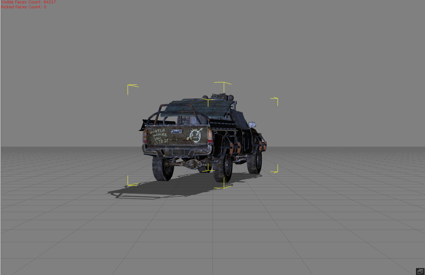 Pick Up SUPER MODEL 3D model_3