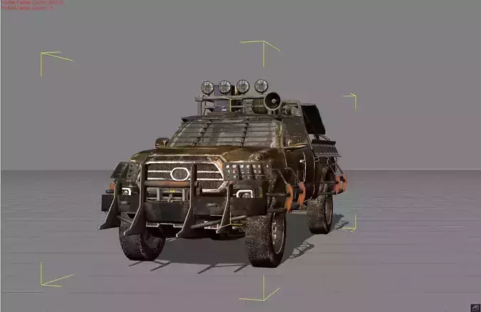 Pick Up SUPER MODEL 3D model