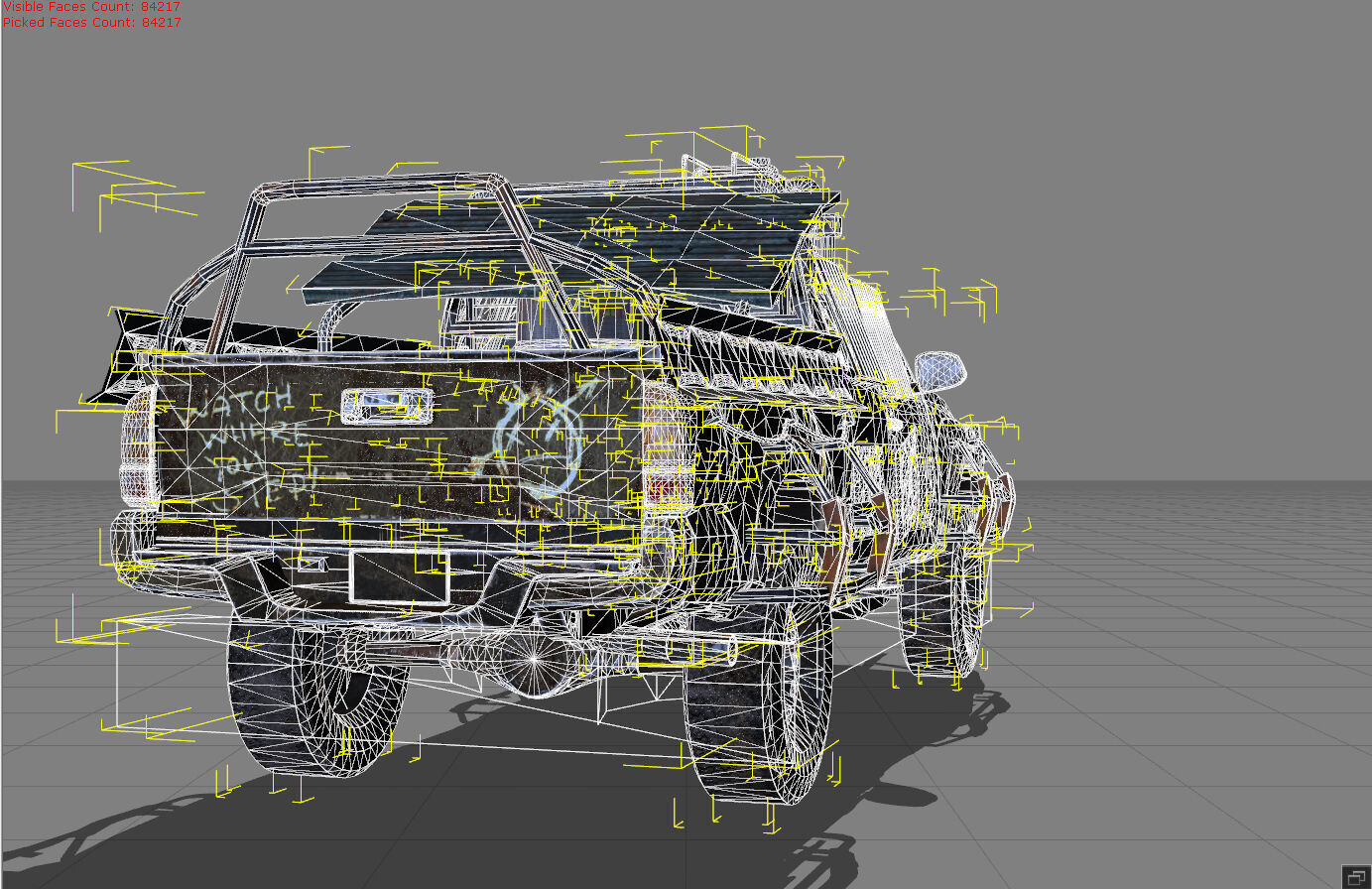 Pick Up SUPER MODEL 3D model_8