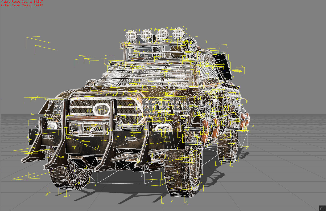 Pick Up SUPER MODEL 3D model_5