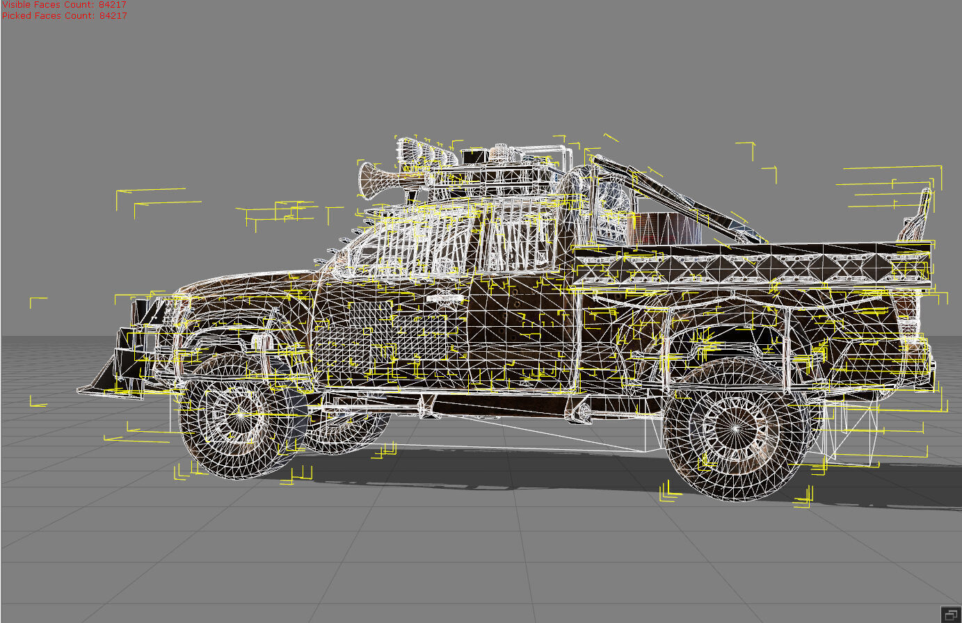 Pick Up SUPER MODEL 3D model_7