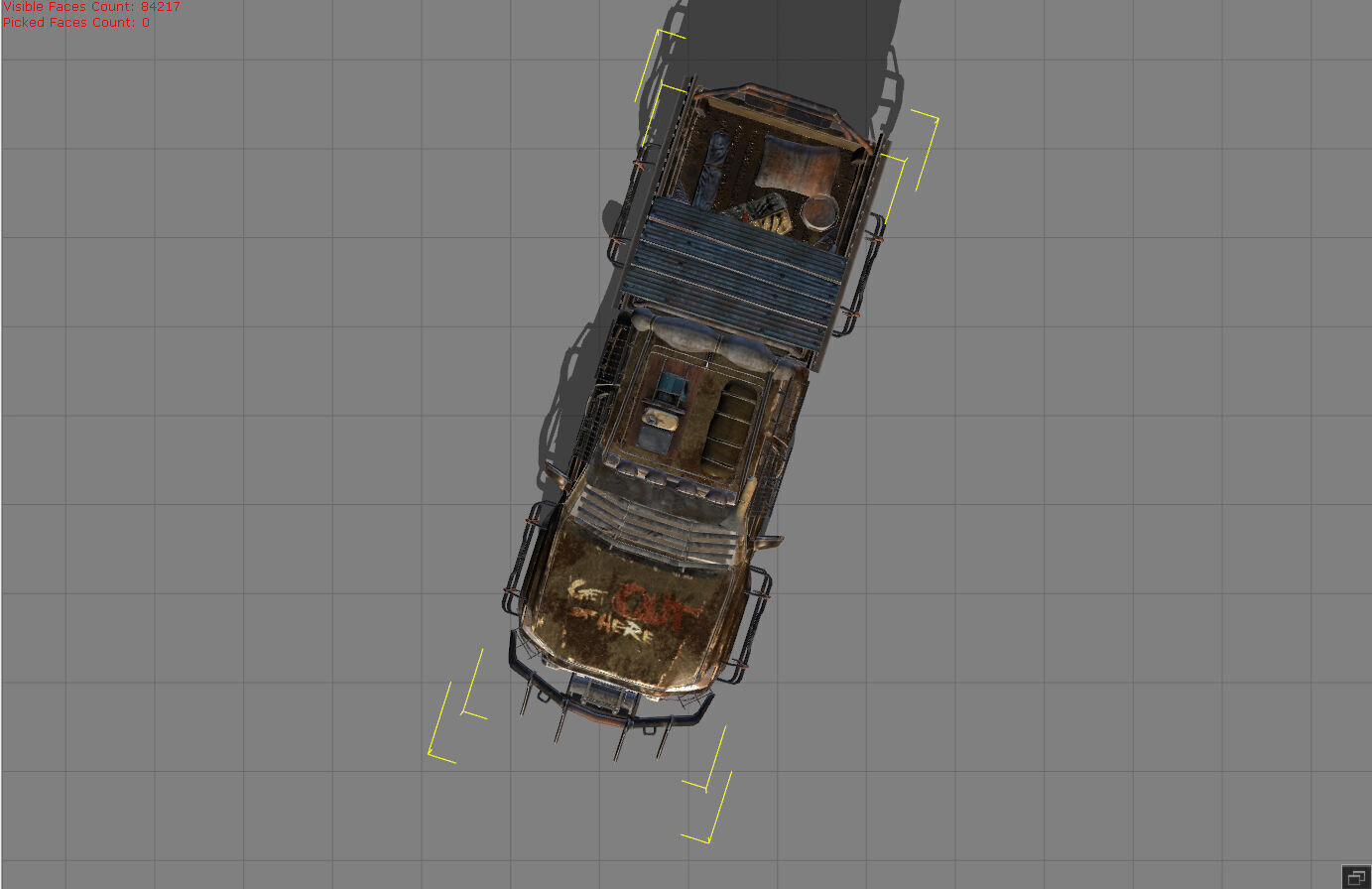 Pick Up SUPER MODEL 3D model_4