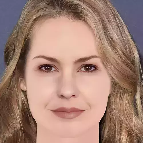 Carolina Kasting Head - No Hair - Low poly head for game