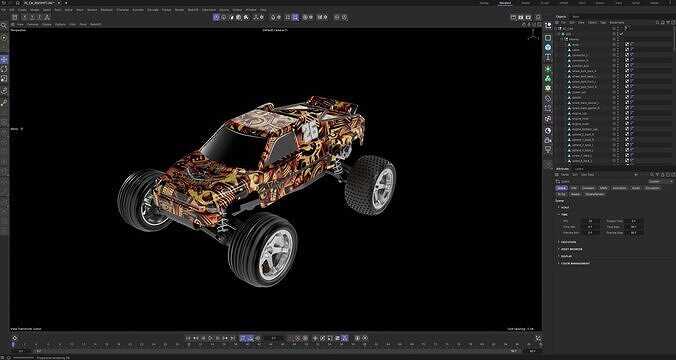 Remote Control Vehicle  3D model 4