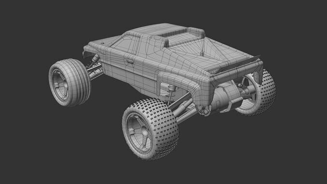 Remote Control Vehicle  3D model 3