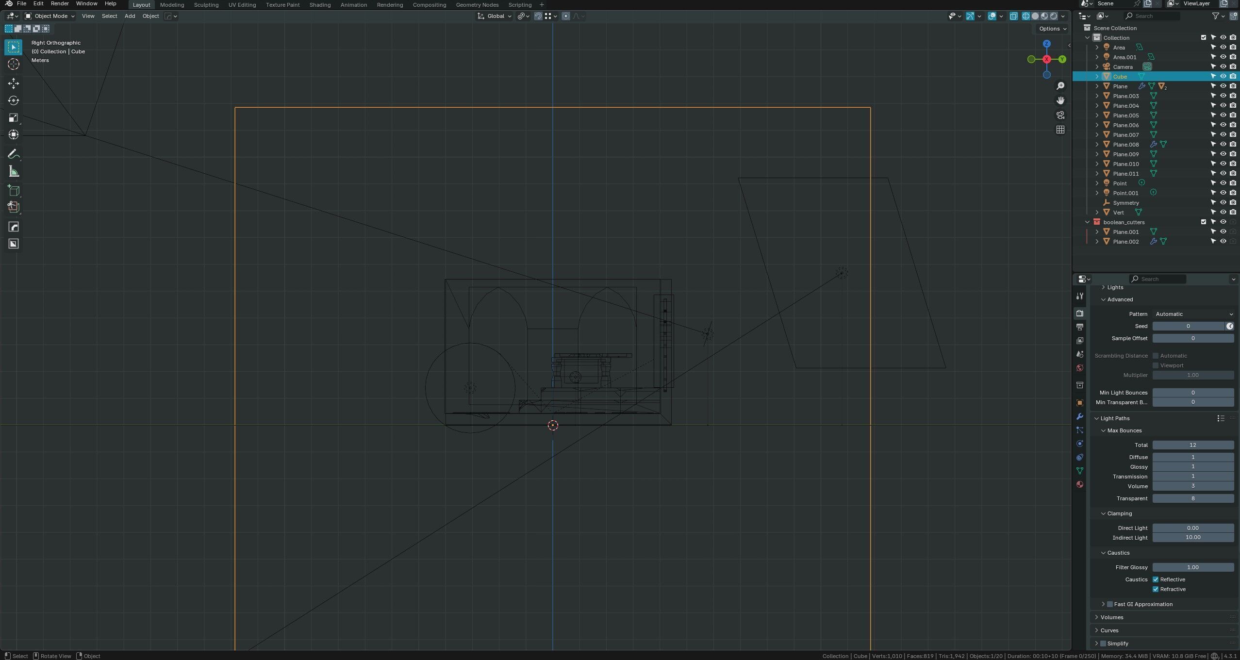 Tomb Crypt Vault 3D model_6
