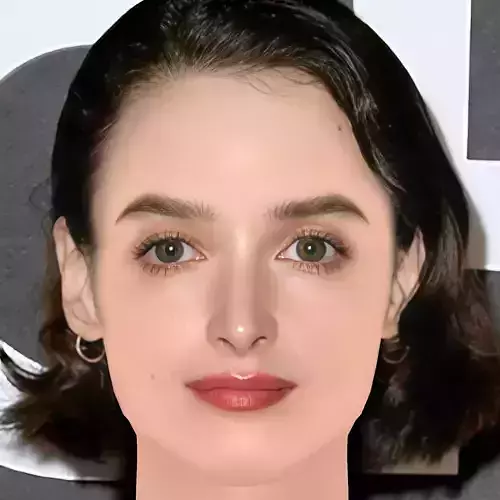 Charlotte Le Bon Head - No Hair - Low poly head for game