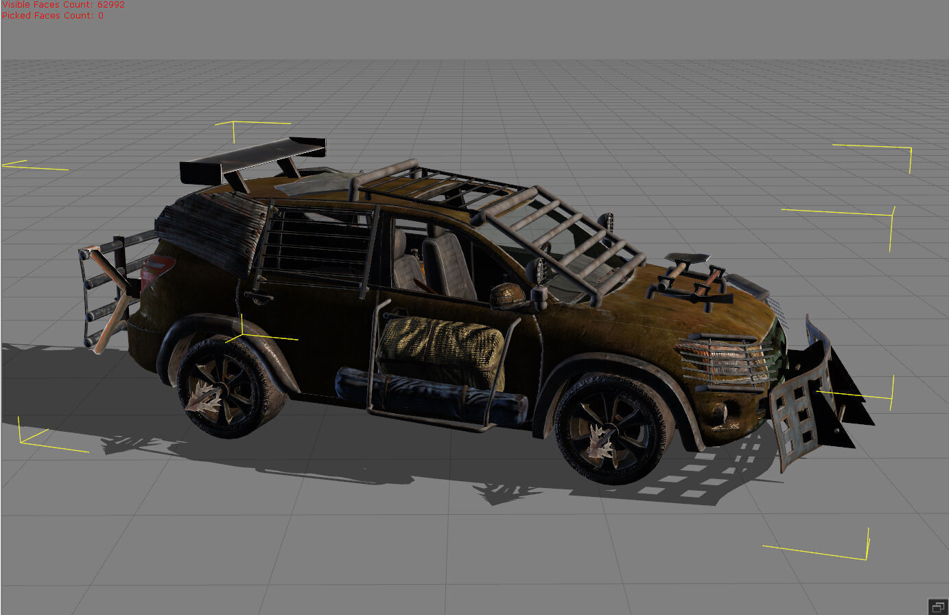 SUV CAR SUPER MODEL 3D model_1