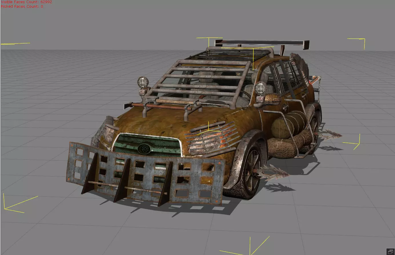 SUV CAR SUPER MODEL 3D model_0