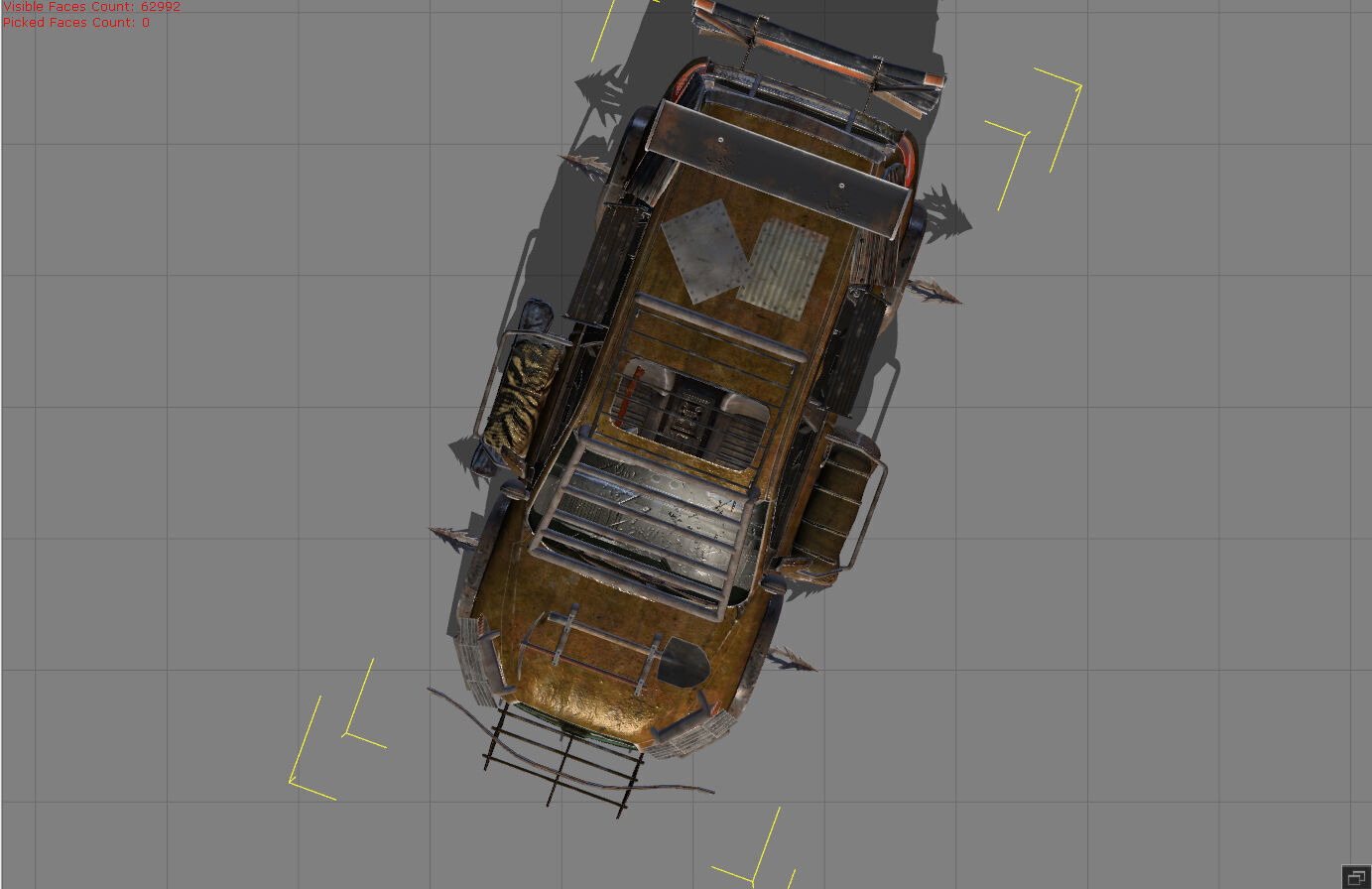 SUV CAR SUPER MODEL 3D model_4