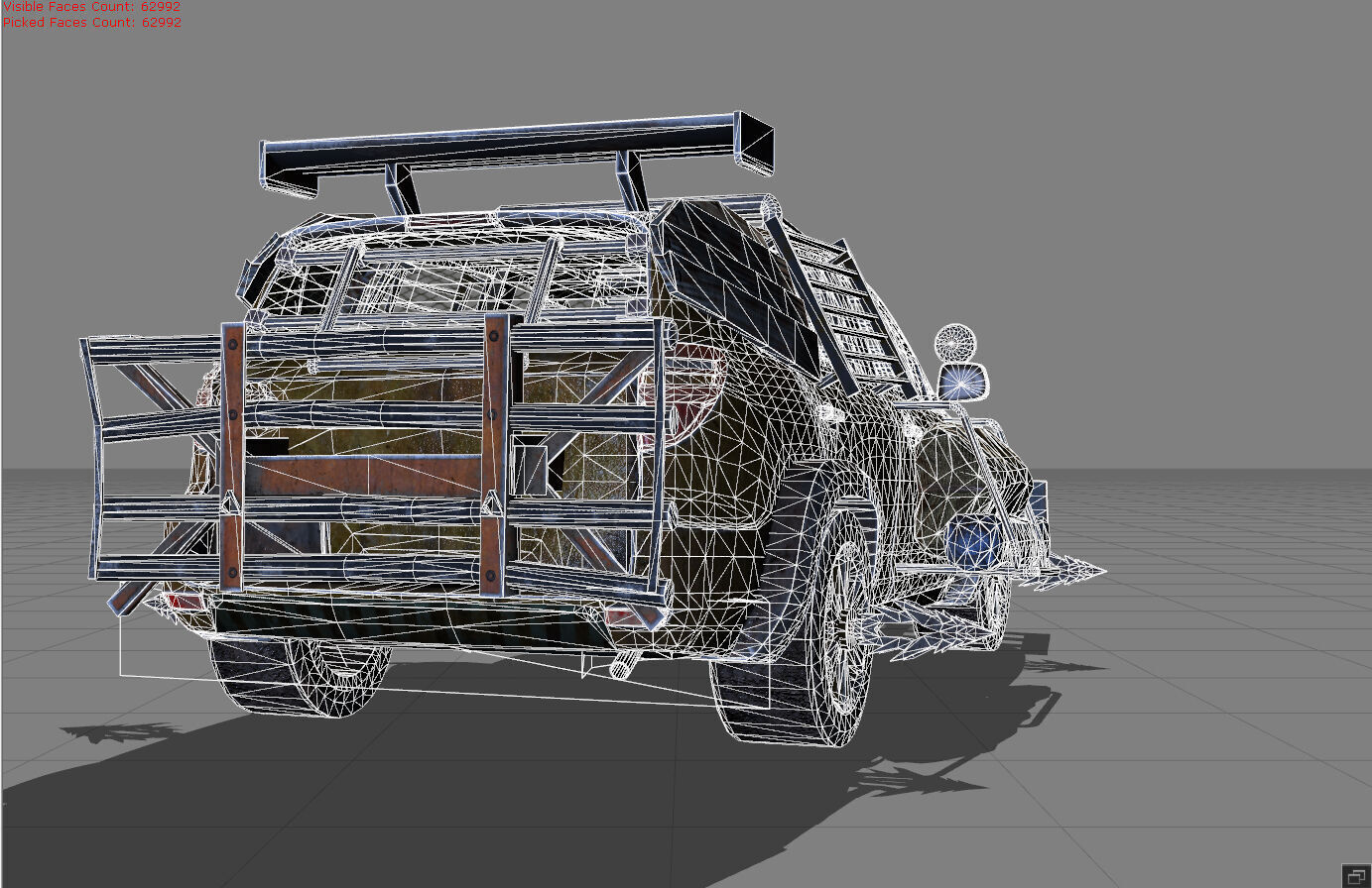 SUV CAR SUPER MODEL 3D model_8