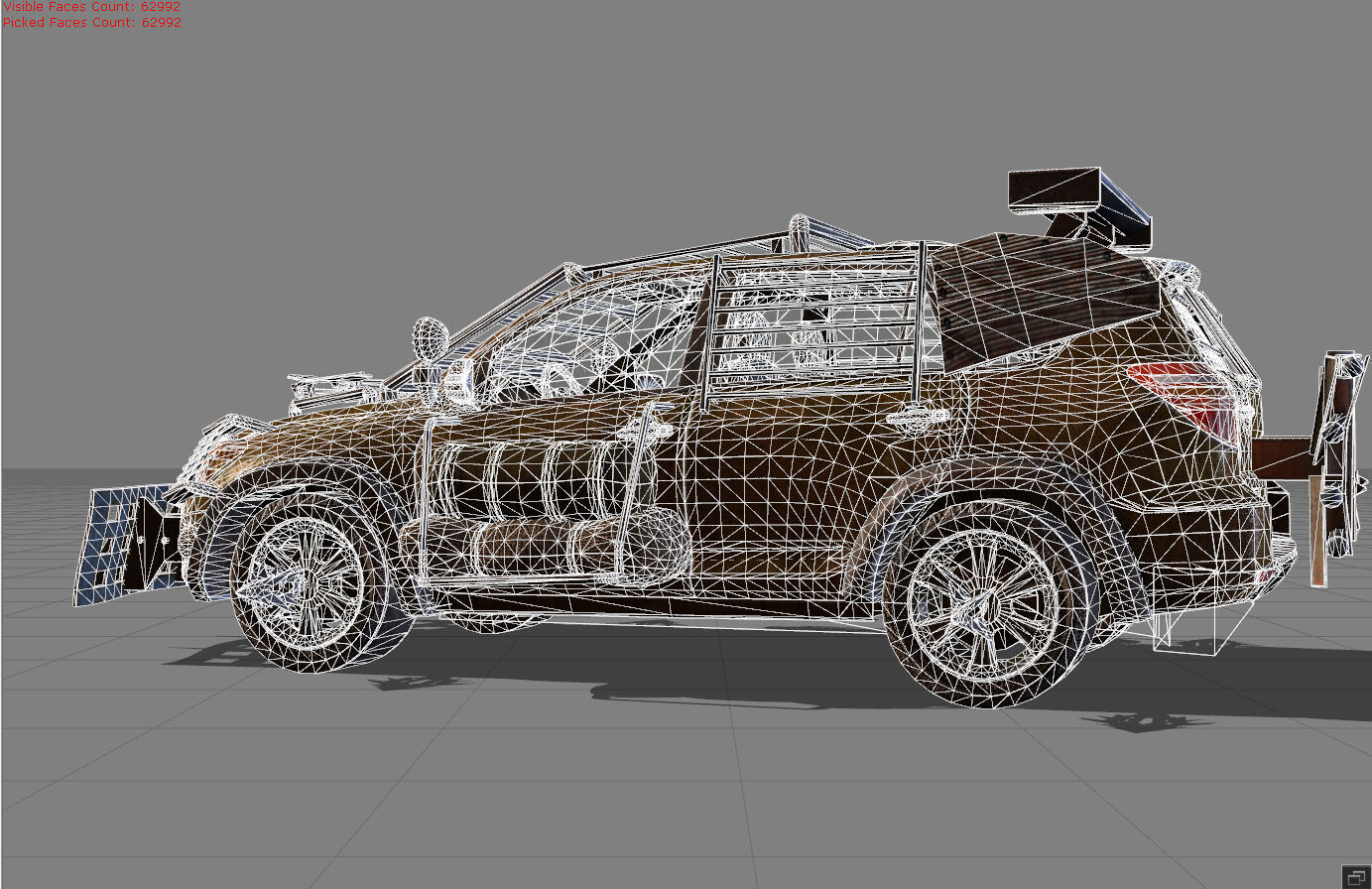 SUV CAR SUPER MODEL 3D model_7