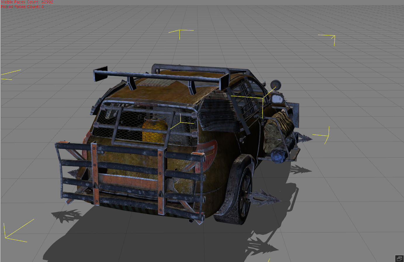 SUV CAR SUPER MODEL 3D model_3