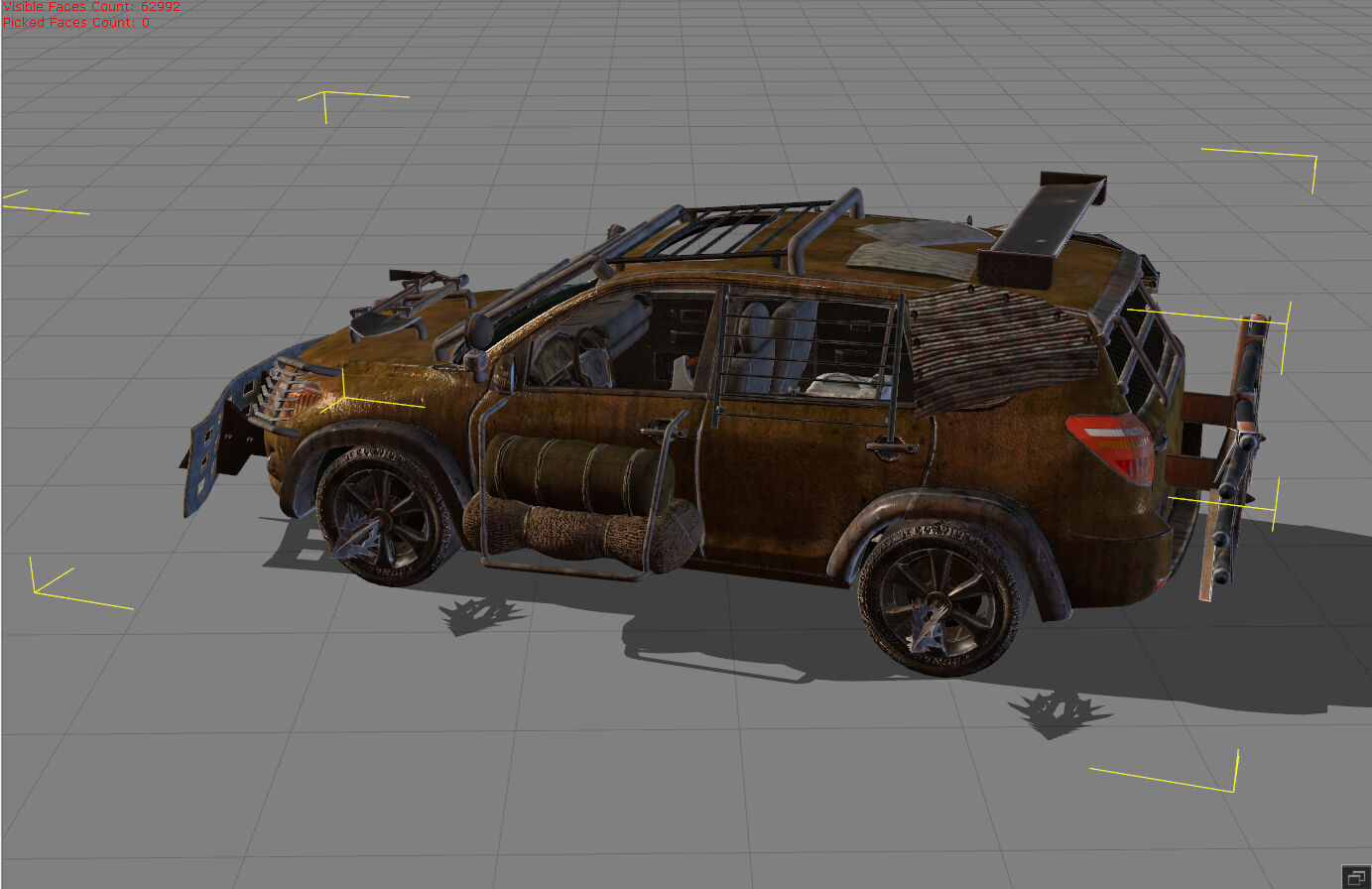 SUV CAR SUPER MODEL 3D model_2