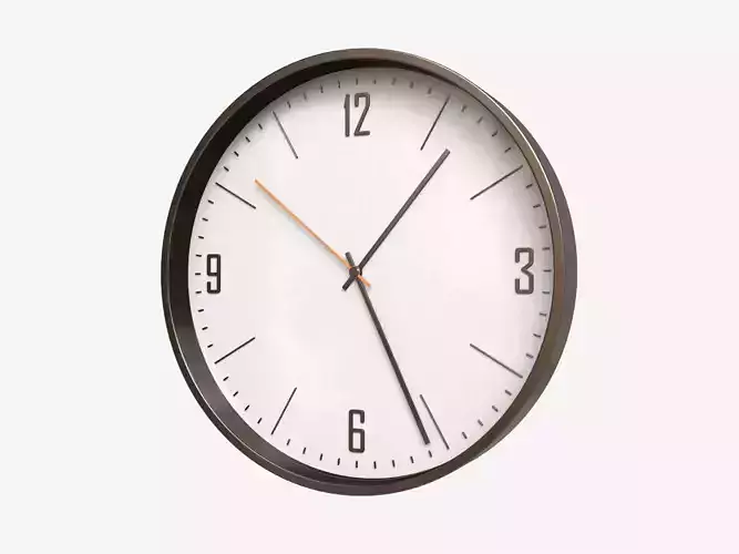 Round Wall Clock