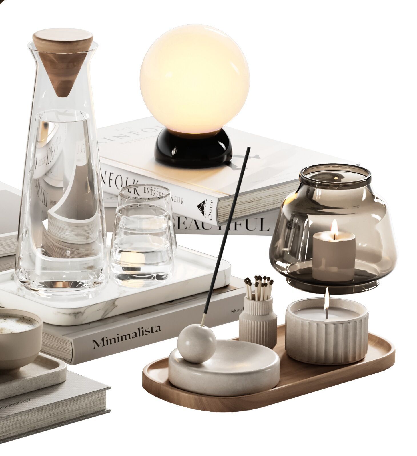 Decorative Set 27 3D model_3