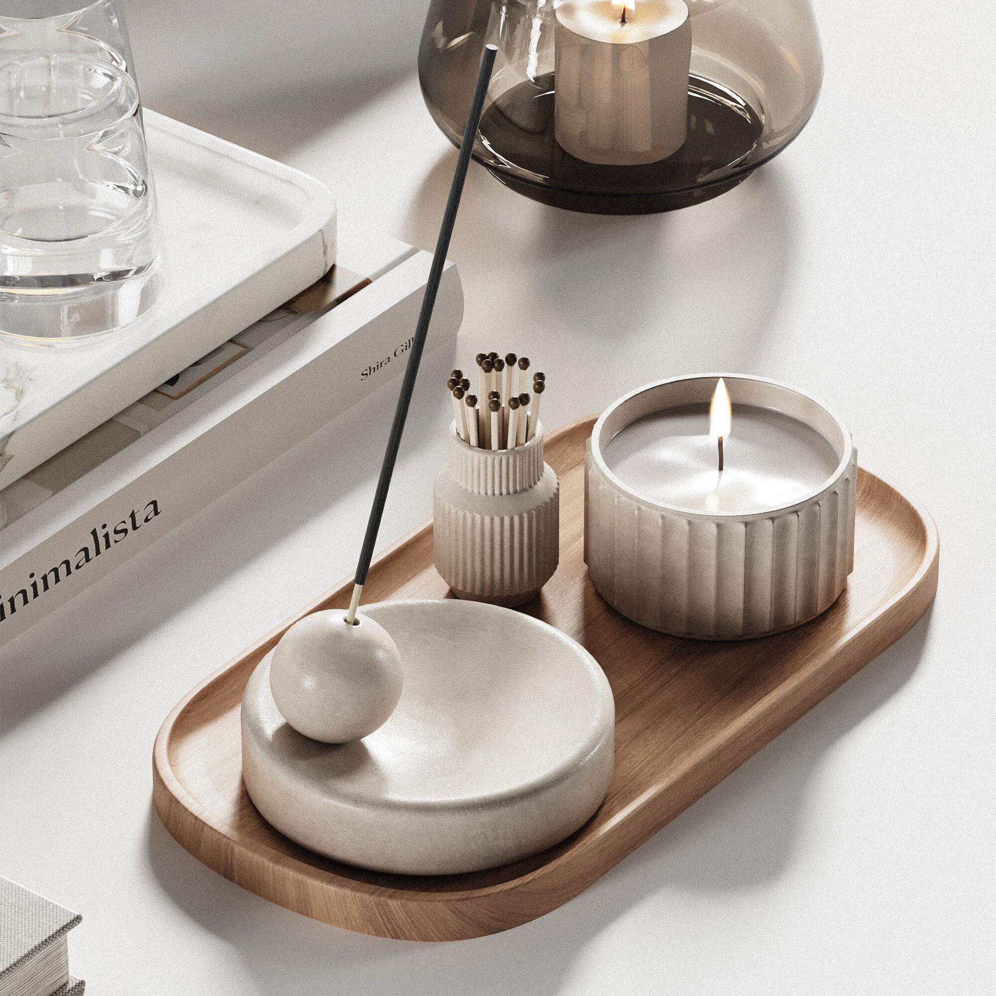 Decorative Set 27 3D model_4