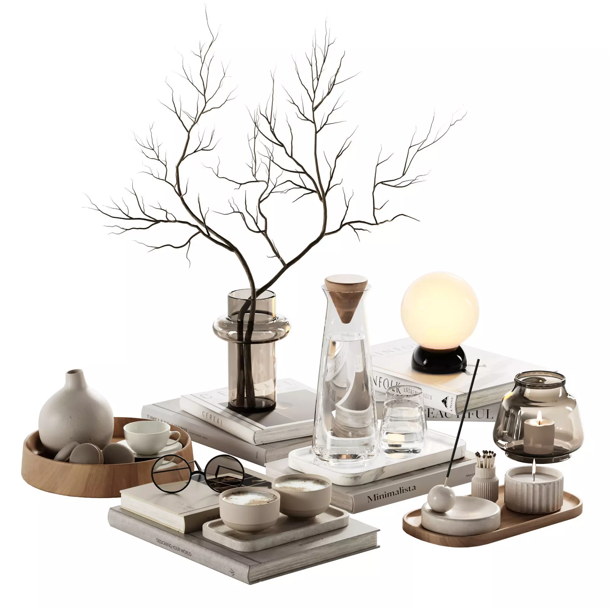 Decorative Set 27 3D model_0