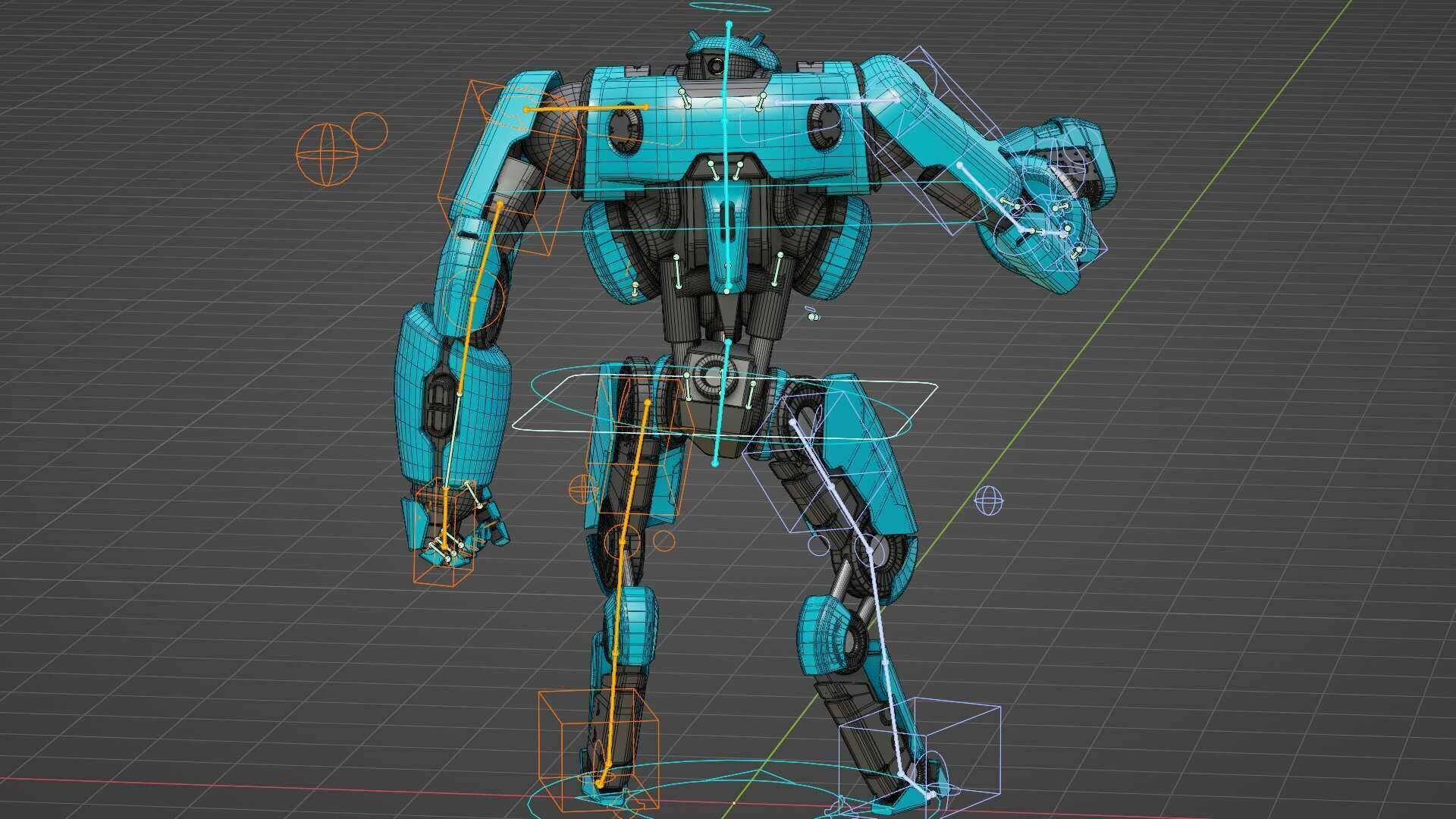 BATTLE DROID SYRIOS-B Rigged for Unreal Engine - Unity - MIXAMO 3D model_38
