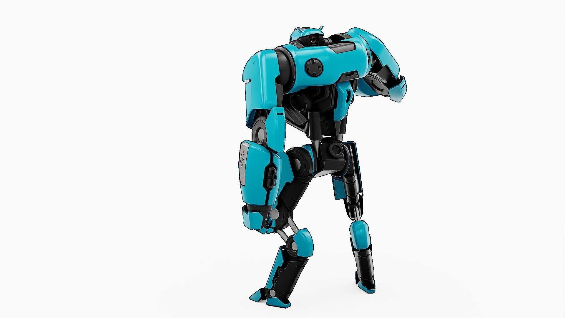 BATTLE DROID SYRIOS-B Rigged for Unreal Engine - Unity - MIXAMO 3D model_19