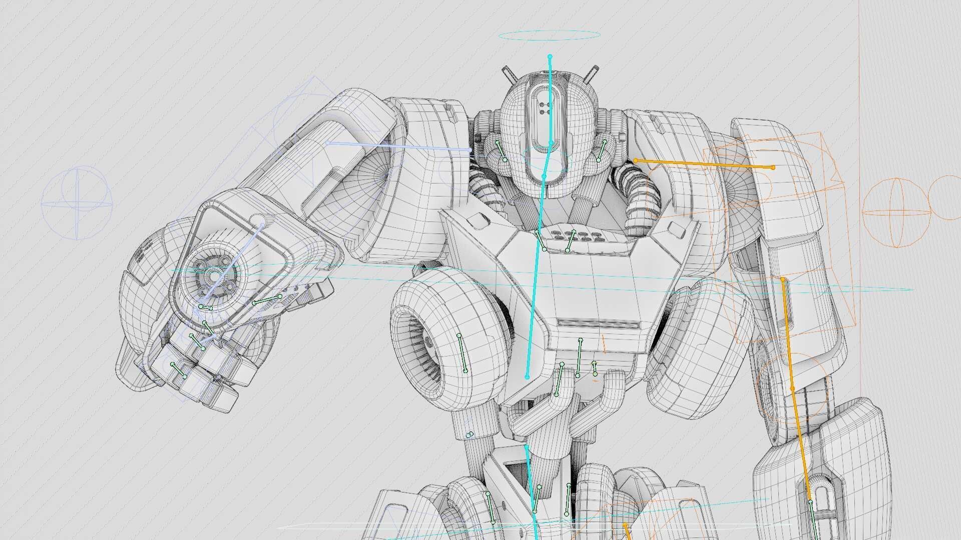 BATTLE DROID SYRIOS-B Rigged for Unreal Engine - Unity - MIXAMO 3D model_42