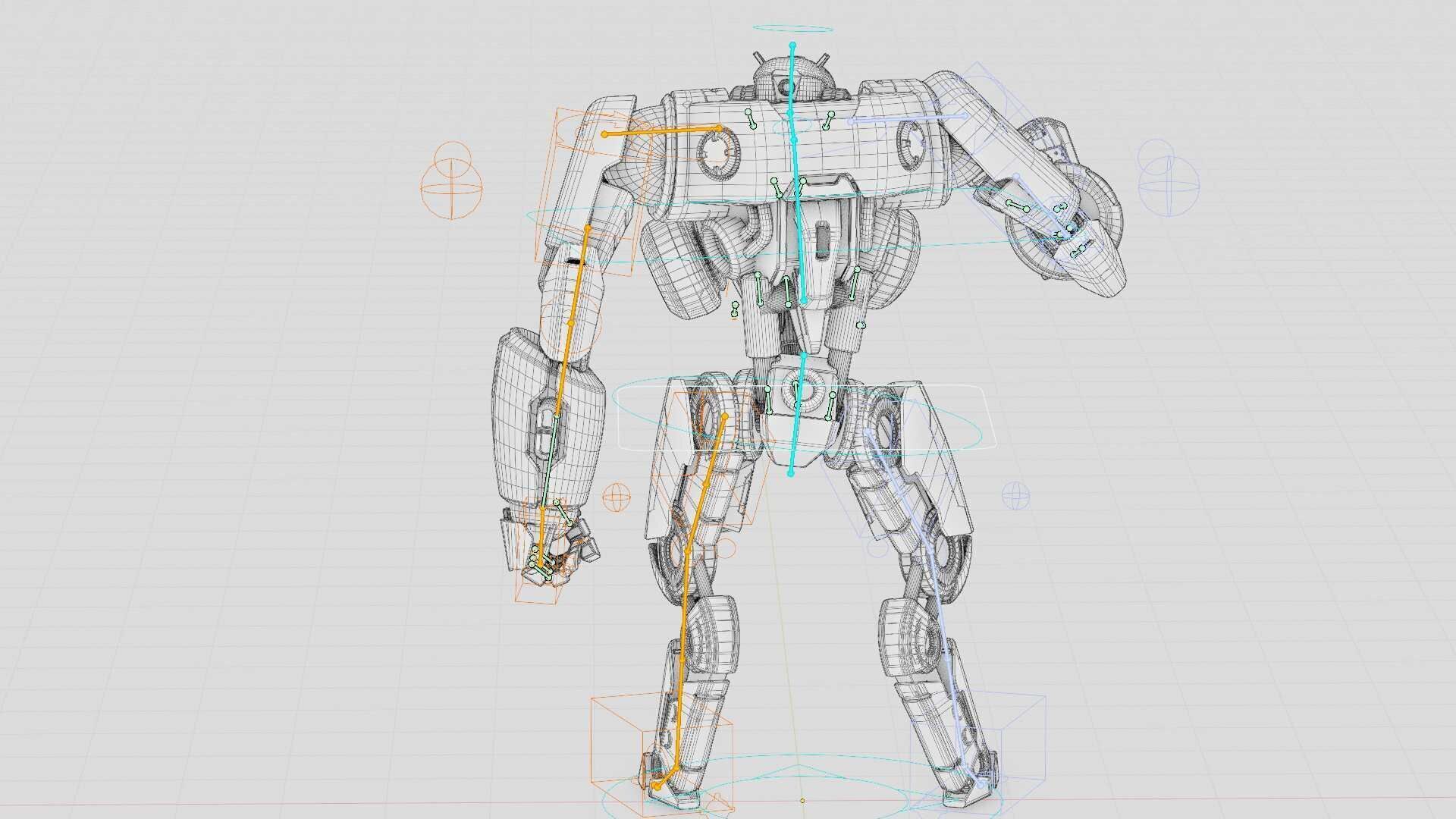 BATTLE DROID SYRIOS-B Rigged for Unreal Engine - Unity - MIXAMO 3D model_41