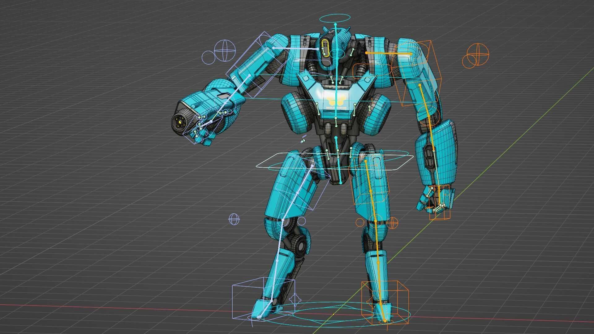 BATTLE DROID SYRIOS-B Rigged for Unreal Engine - Unity - MIXAMO 3D model_37