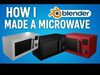 GameReady Microwave 3D Model  Low Poly  Blender  FBX Low-poly 3D model_1