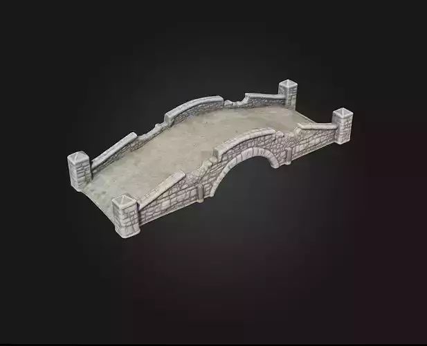 Stone Arch Bridge Model