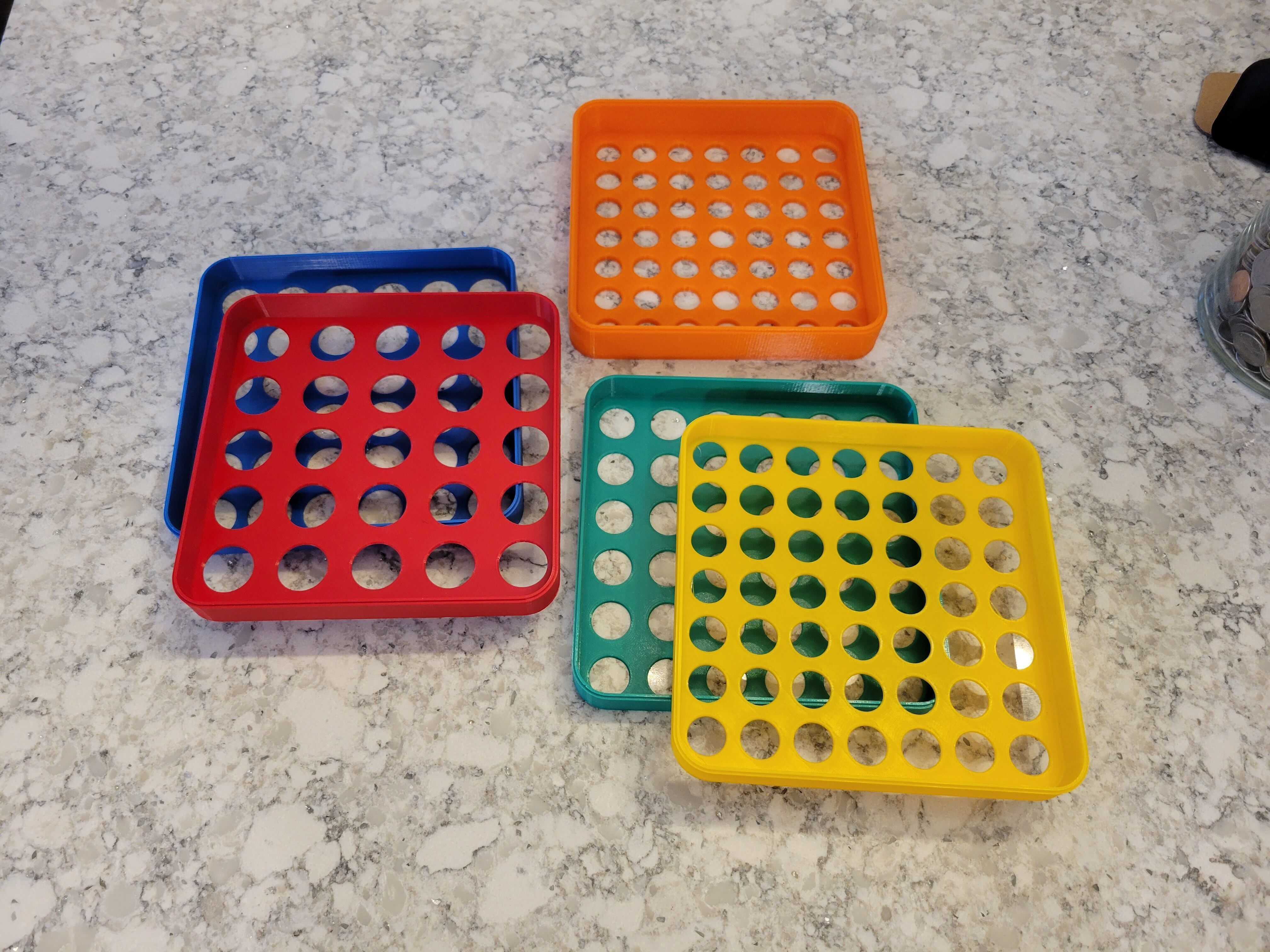 Coin Sorter Tower Money Sifter Quarters Nickels Pennies Dimes 3D print model_2