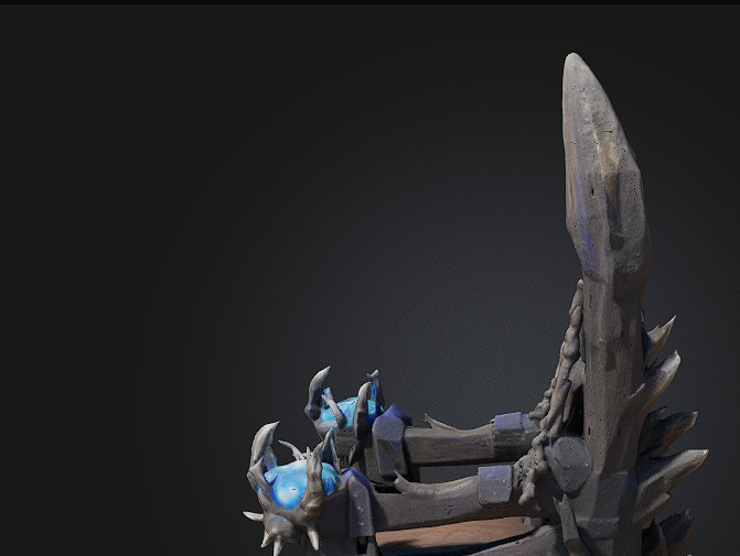 Frost King Throne 3D model_5