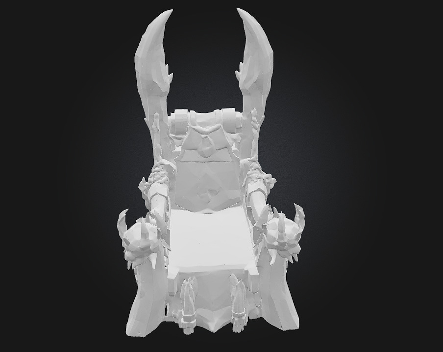Frost King Throne 3D model_9