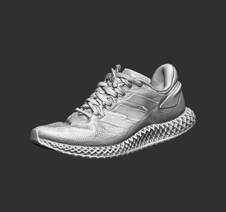 3D Scanned Adidas 4D Run 1 Running Shoes Sneakers 3D print model_1