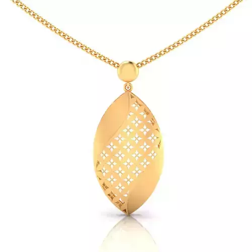 fusion women gold pendant 1001