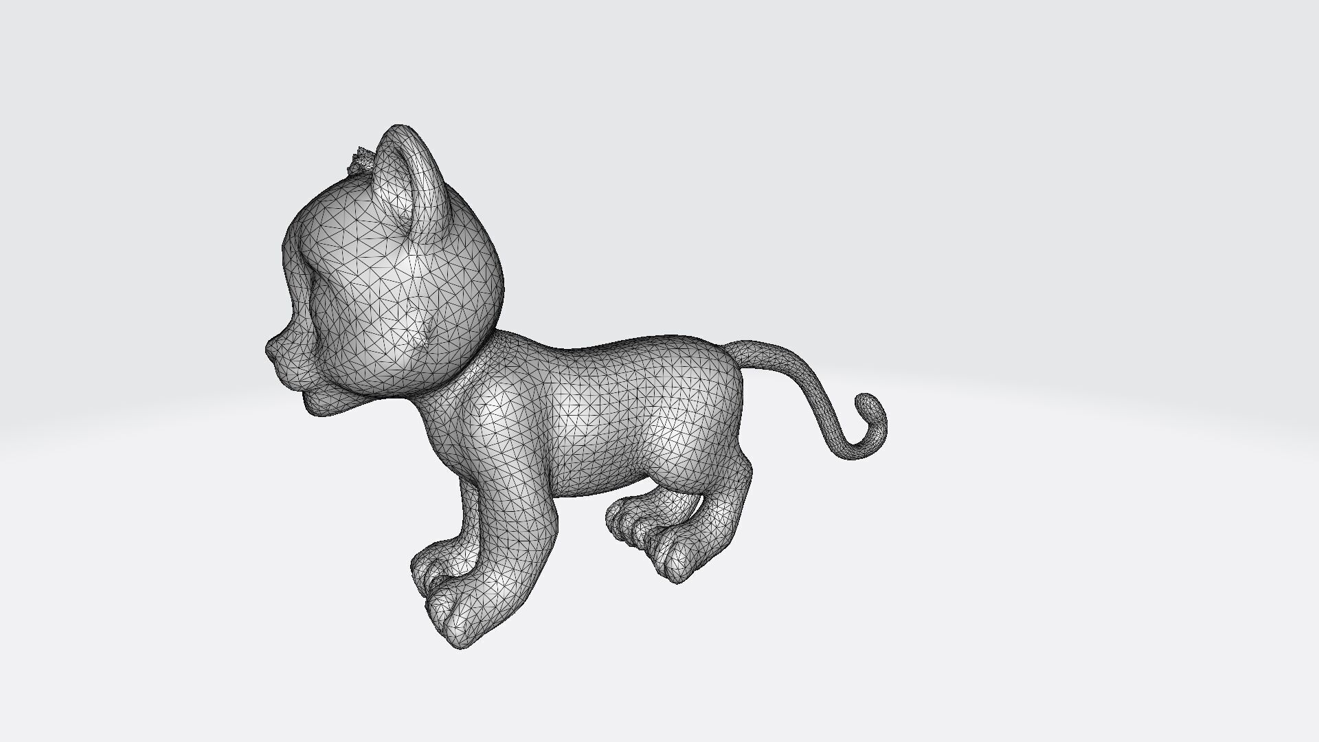 Beautiful Bengal Tiger Portrait High Render 3D model_7