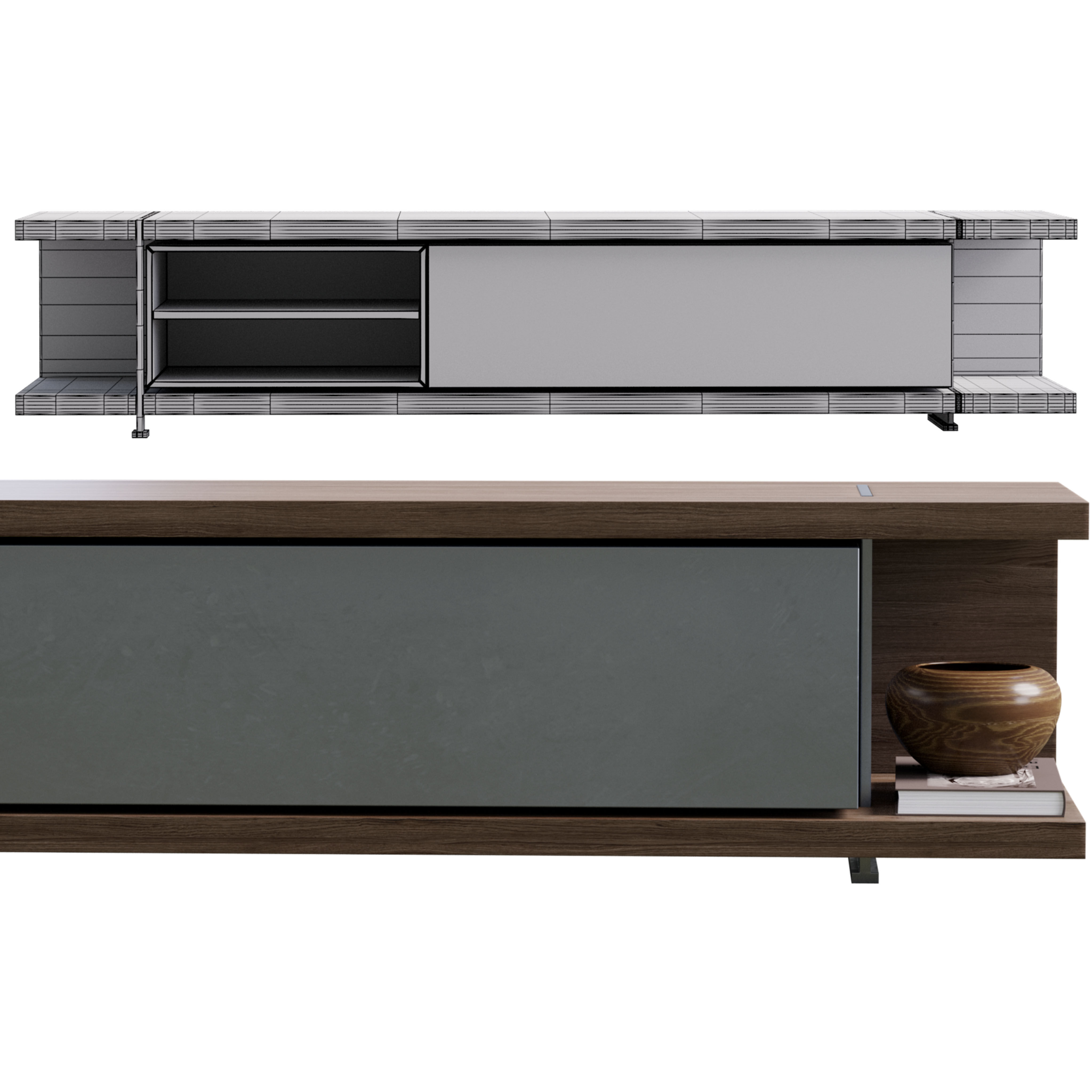 Poliform Bristol Sideboard 3D model_3